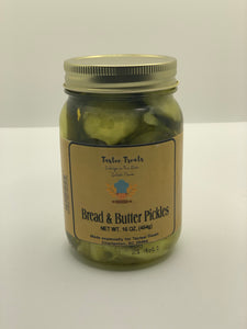 BREAD & BUTTER PICKLES